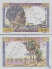 Djibouti: Banque de l'Indo-Chine - Djibouti 10 Francs ND(1962) SPECIMEN, P.19s in UNC condition.
 [differenzbesteuert]