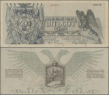 Russia: Northwest Russia 500 Rubles 1919, P.S209, soft vertical bend at center and a few spots, otherwise perfect. Condition: XF
 [differenzbesteuert...