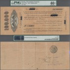Russia: High Command of the Armed Forces in South Russia, 100.000 Rubles 1920, P.S431c, highly rare note in very nice condition, vertical fold at cent...