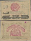 Russia: Central Asia - Khorezm Soviet Peoples Republic 20 Rubles 1922, P.S1108 in VF condition.
 [differenzbesteuert]