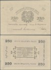 Russia: Central Asia – Ashkhabad 250 Rubles 1919, P.S1146 without underprint color. Condition: aUNC(with pinholes). Very Rare!
 [differenzbesteuert]...