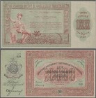 Russia: Central Asia - Turkestan District 10.000 Rubles 1920, P.S1175, excellent condition with some minor folds and just a few creases in the paper a...