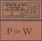 United States of America: California – Camp Stoneman 10 Cents POW camp money ND(1940's), CA-17-2-10a in UNC condition.
 [zzgl. 19 % MwSt.]