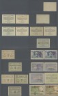Austria: Collectors album with Notgeld from Aschach an der Donau, Eferding and Austria 1920. More than 130 pcs., 10, 20 and 50 Heller, many varieties ...