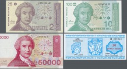 Croatia: 1991/1993 (ca.), ex Pick 16-26, Pick R 7-23 and others, quantity lot with 1241 Banknotes in good to mixed quality, sorted and classified by P...