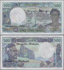 New Hebrides: Lot with 90 banknotes 500 Francs ND(1970-81), P.19c in perfect UNC condition. (90 pcs.)
 [differenzbesteuert]