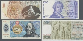 Alle Welt: Europe: Giant lot with about 1000 banknotes from European countries, sorted by catalog number and condition, available in different larger ...