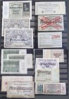 Deutschland - Deutsches Reich bis 1945: Ein Album mit über 100 Banknoten, dabei über 60 Banknoten 1917 - 1923 (Weimarer Republik, Inflationszeit, Länd...