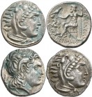 Makedonien - Könige: Alexander III., der Große 336-323 v. Chr.: Lot 3 Stück, Drachme, sehr schön, sehr schön-vorzüglich.
[differenzbesteuert]