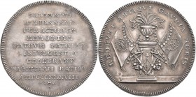 Altdeutschland und RDR bis 1800: Regensburg: Talerähnliche Medaille 1788 (GALVANO) auf das Schützenfest anläßlich der 200-Jahrfeier der Stahlschützen,...