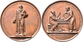Medaillen Deutschland - Geographisch: Mainz: Bronzemedaille 1837, von Lorenz, auf die Errichtung des Gutenberg-Denkmals in Mainz. Jehne 29, Slg. Walth...