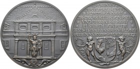 Medaillen Deutschland - Geographisch: Nürnberg: Bronzemedaille 1913 von Lauer (nach einem Modell von M. Heilmeier), auf die Eröffnung der Kunstausstel...