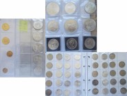 Alle Welt: Album mit Goldmedaillen (22,3g fein), ausländischen Silbermünzen/Medaillen (ATS, CAD) und DM-Münzen (355 DM).
 [differenzbesteuert]