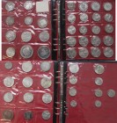 Alle Welt: Album mit Münzen und Medaillen. Einige aus Silber, dabei auch Gedenkmünzen zu 5 und 10 Rubel Olympiade Moskau 1980.
 [differenzbesteuert]...
