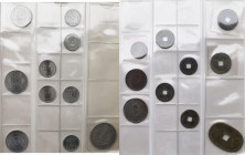 Asien: Nettes Album mit ca. 90 Münzen, dabei Ceylon, Malediven, Japan und Hongkong. Auch Silbermünzen dabei.
 [differenzbesteuert]