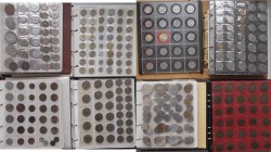 Europa: 8 Alben voll mit Münzen aus Spanien, Portugal, Italien und Frankreich. Überwiegend Kleinmünzen, nur wenige Silbermünzen gesichtet.
 [differen...
