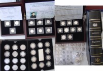 Deutschland: Kaiserreich, Weimar und Drittes Reich, eine kleine Sammlung diverser Münzen (ca. 100 Stück), überwiegend Silber aus ABO's in hochwertigen...