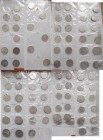 Drittes Reich: Drittes Reich 1933-1945: Einige hundert Münzen in Kupfer und Silber, mit sehr hohem Anteil an 5 Reichsmark Münzen (5 + 2 Mark Schiller,...