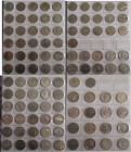 DDR: DDR fast komplett: 121 Gedenkmünzen der DDR angefangen mit 10 Mark Schinkel 1966 bis zur 20 Mark Brandenburger Tor. 46 x 5 Mark (Br. Tor 1971+198...