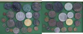 Medaillen Deutschland: Kleines Konvolut von insgesamt 23 Medaillen, u. a. dabei: Hannover, Große Bleimedaille 1861 von F. Brehmer, auf das Reiterstand...