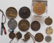 Medaillen Deutschland: Kleines Konvolut von 14 Medaillen in Silber und Bronze, u.a. dabei Nürnberg: Silbermedaille 1971 - 500 Jahre Albrecht Dürer 147...