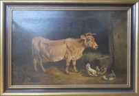 Varia, Sonstiges: BILDER: Friedrich Voltz (1817-1886), mit vollem Namen Johann Friedrich Voltz, deutscher Tiermaler und Landschaftsmaler der Münchner ...