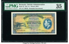 Bermuda Bermuda Government 1 Pound 17.2.1947 Pick 16 PMG Choice Very Fine 35. 

HID09801242017

© 2020 Heritage Auctions | All Rights Reserve