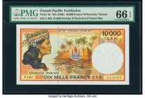 French Pacific Territories Institut d'Emission d'Outre Mer 10,000 Francs ND (1985) Pick 4b PMG Gem Uncirculated 66 EPQ. 

HID09801242017

© 2020 Herit...