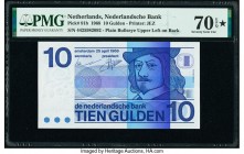 Netherlands Netherlands Bank 10 Gulden 25.4.1968 Pick 91b PMG Seventy Gem UNC 70 EPQ S. 

HID09801242017

© 2020 Heritage Auctions | All Rights Reserv...