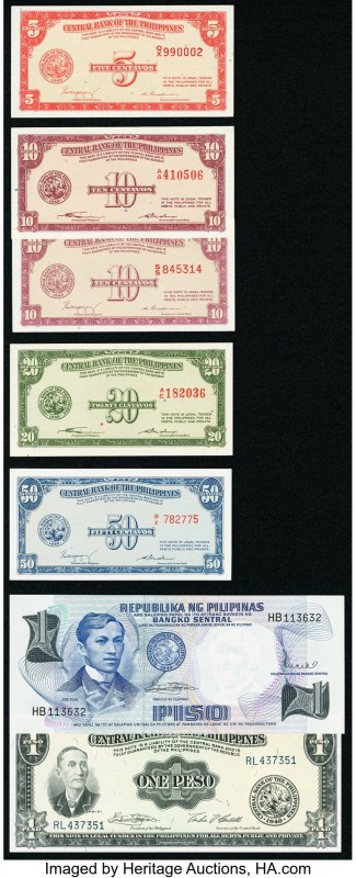 Philippines Group Lot of 30 Examples Extremely Fine-Crisp Uncirculated. Residue ...