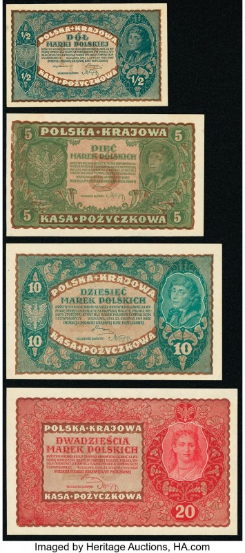 World Group (Poland; Russia; Thailand) of 13 Examples Extremely Fine-Uncirculate...
