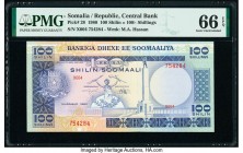 Somalia Central Bank of Somalia 100 Shilin = 100 Shillings 1980 Pick 28 PMG Gem Uncirculated 66 EPQ. 

HID09801242017

© 2020 Heritage Auctions | All ...