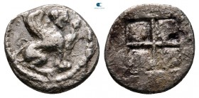 Islands off Thrace. Samothrace circa 500-465 BC. Diobol AR