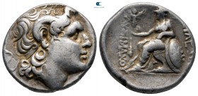 Kings of Thrace. Kios. Macedonian. Lysimachos 305-281 BC. Tetradrachm AR