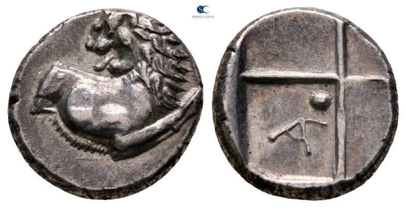 The Thracian Chersonese. Chersonesos 386-338 BC. 
Hemidrachm AR

13 mm, 2,30 ...