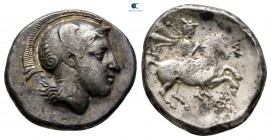 Thessaly. Pharsalos 424-404 BC. Drachm AR