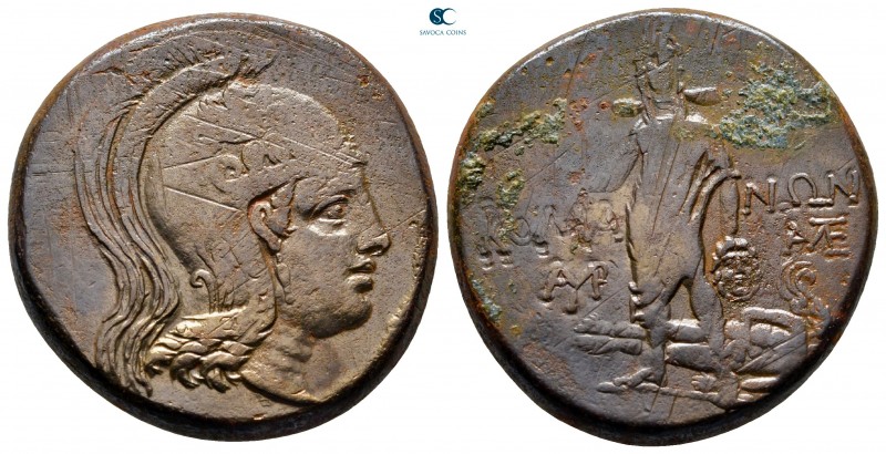 Pontos. Komana . Time of Mithradates VI Eupator 95-90 BC. 
Bronze Æ

28 mm, 1...