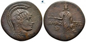 Paphlagonia. Amastris. Time of Mithradates VI Eupator 90-85 BC. Bronze Æ