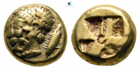 Mysia. Kyzikos 550-500 BC. Hekte - 1/6 Stater EL