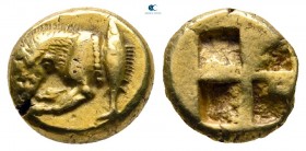 Mysia. Kyzikos 550-450 BC. Hekte - 1/6 Stater EL