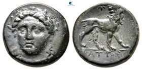 Ionia. Miletos  circa 260-245 BC. BATTOΣ (Battos), magistrate. Bronze Æ