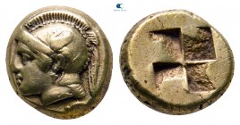 Ionia. Phokaia  478-387 BC. Hekte - 1/6 Stater EL