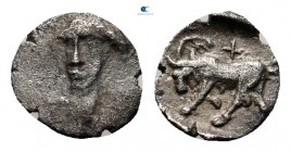 Ionia. Phygela  400-350 BC. Hemiobol AR