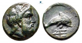 Caria. Myndos  400-300 BC. Bronze Æ