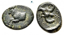 Dynasts of Lycia. Uncertain mint. Perikles 380-360 BC. Bronze Æ