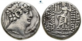Seleukid Kingdom. Antioch on the Orontes. Philip I Philadelphos 95-75 BC. Struck circa 88/7-76/5 BC. Tetradrachm AR