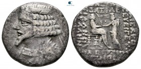 Kings of Parthia. Seleukia on the Tigris. Phraates IV 38-2 BC. Tetradrachm AR