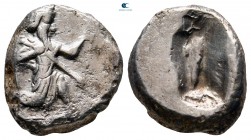 Achaemenid Empire. Sardeis. Time of Xerxes II to Artaxerxes II 420-375 BC. Siglos AR