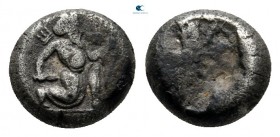 Achaemenid Empire. Sardeis. Time of Artaxerxes II to Artaxerxes III 375-340 BC. 1/4 Siglos AR