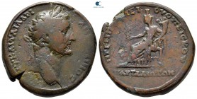 Thrace. Pautalia. Antoninus Pius AD 138-161. Lucius Pompei. Vopiscus, legatus Augusti pro praetore provinciae Thraciae. Bronze Æ